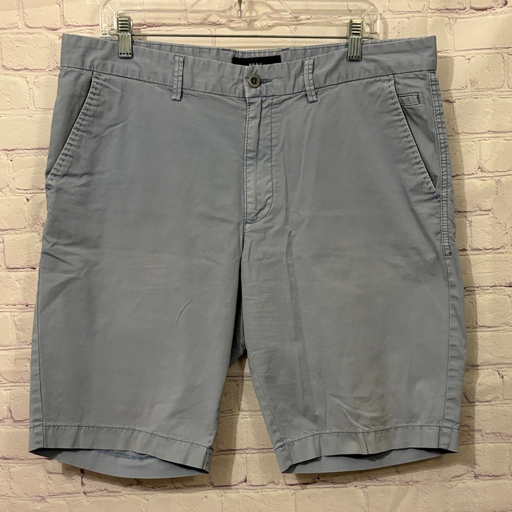 BRAX Classic Blue Men's Flat Front Shorts Sz: 38R